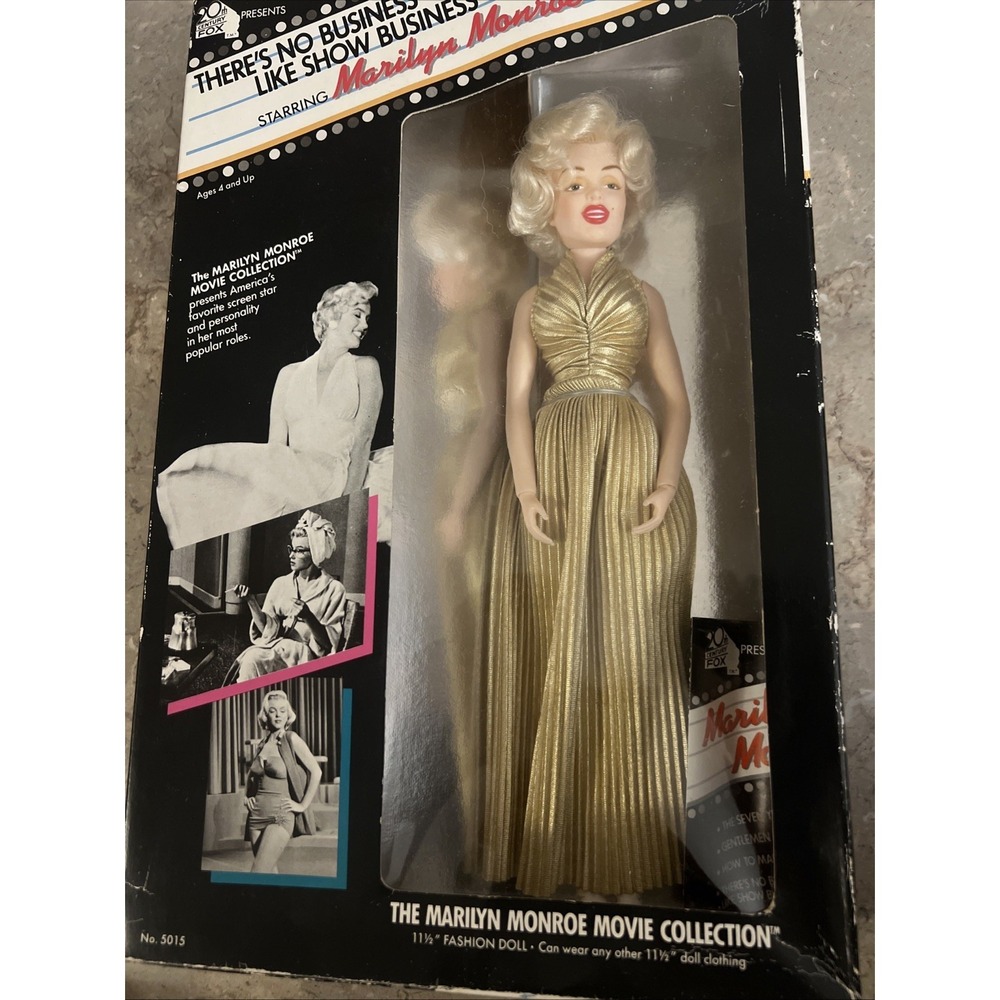 Vintage 1982 Marilyn Monroe Doll There's‎ No Business Like Show Business